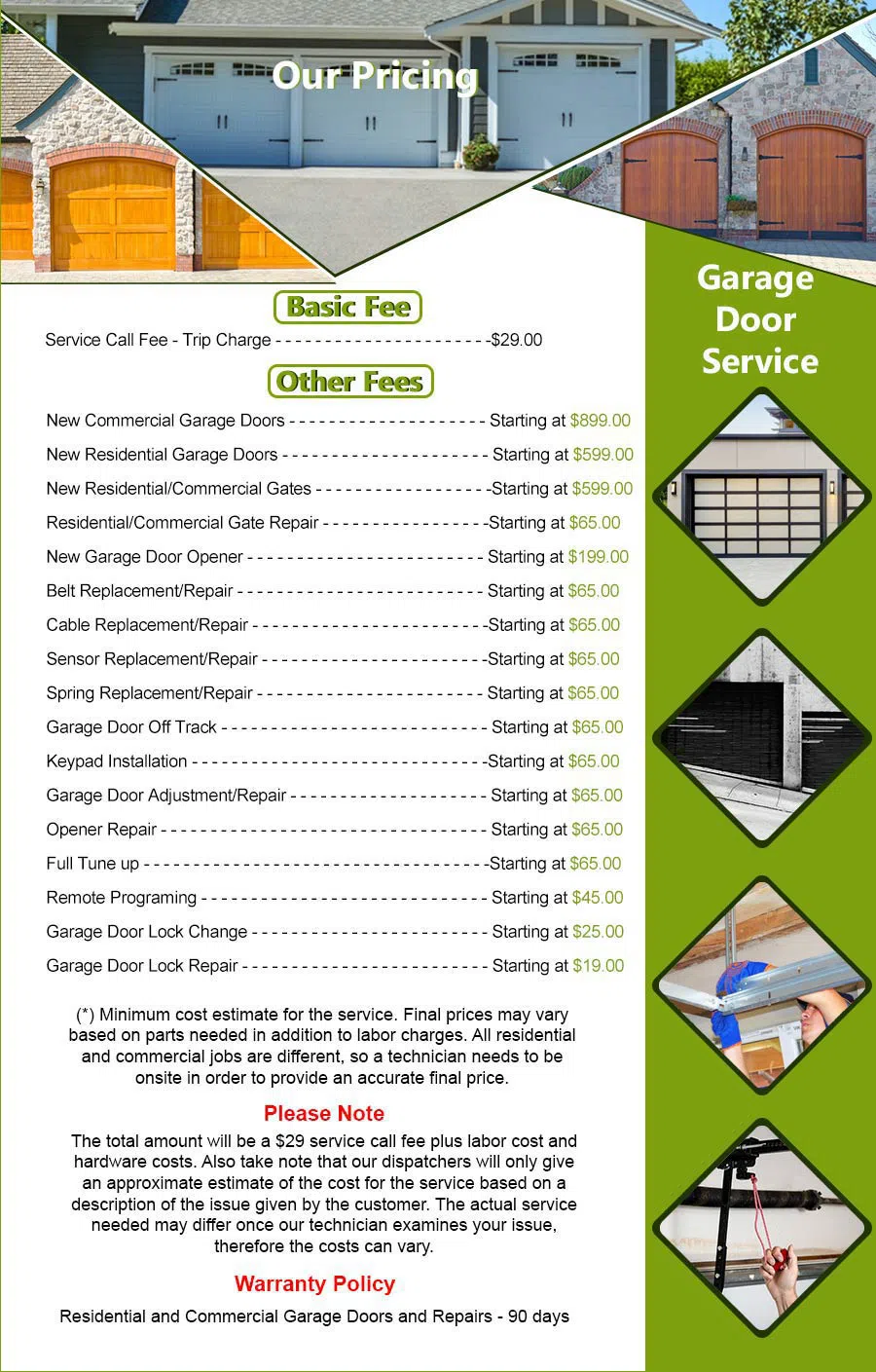 Interstate Garage Door Service Cleveland Heights, OH 216-452-0176